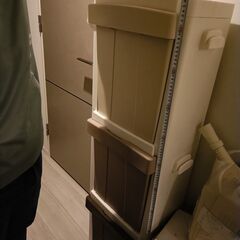 リッチェル 分別ストッカー3段G IB 35000 18L×3Pの画像