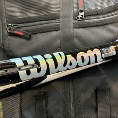 Wilson テニス 硬式ラケット ソフトカバンケース付の画像