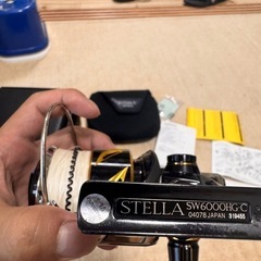 シマノ スピニングリール 20 ステラ SW 6000HG 中古の画像