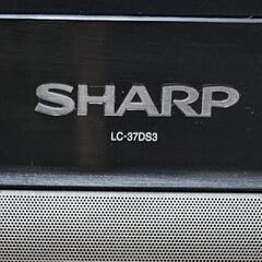 SHARP　３７型液晶テレビ　難ありの画像