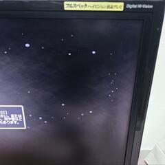 SHARP　３７型液晶テレビ　難ありの画像