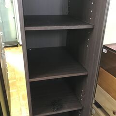 【ジャングルジャングル深井店】隙間収納棚　ラック　ブラウン　便利　家具　堺市　深井　【FU2610】の画像