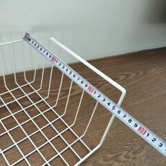 スリコ　ワイヤースタック収納ラックの画像
