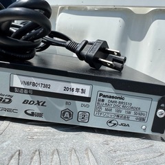 Panasonic HDD Blu-rayレコーダーの画像