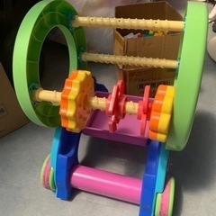 【お引き取り限定】手押し車　ブロックの画像