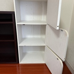 棚*1＋カラーボックス*1＋収納ボックス*1 セットの画像