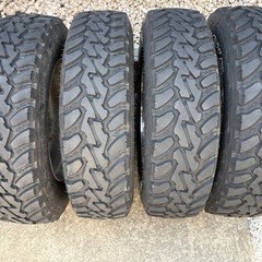 スズキ ジムニー　バリ溝　4本セット　バランス調整済み　TOYO オープンカントリーMT の画像