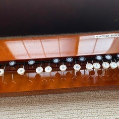 大正琴　ケース付き　砂丘　suzuki harp 鈴木楽器製作所の画像