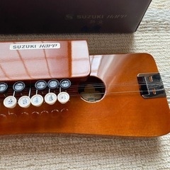 大正琴　ケース付き　砂丘　suzuki harp 鈴木楽器製作所の画像