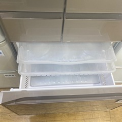 ⭐️大容量⭐️2016年製 HITACHI 475L冷蔵庫 R-G4800F 真空チルド 新鮮スリープ野菜室 フレンチドア No.6917 KE の画像