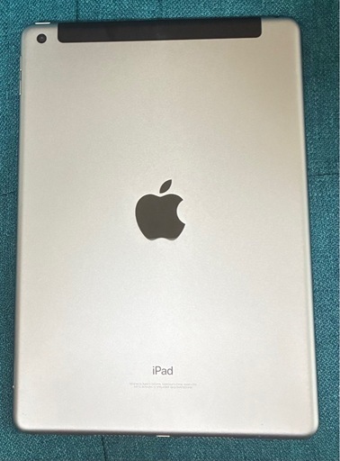 取引中⭐️美品iPad第6世代 32GB　バッテリー95%　SIMフリーWi-Fi+Cellularモデル