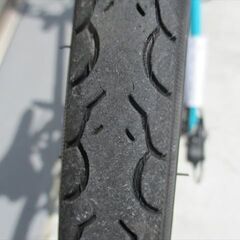 E432★　24800円★整備済み スポーツ中古自転車 OSSO　ライトブルー　400ｍｍ【クロスバイク】の画像