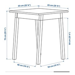 IKEA　テーブル・椅子の画像