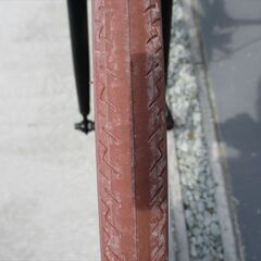E433★　11800円★整備済み スポーツ中古自転車　ブラック　前後タイヤ新品　44ｃｍ 【クロスバイク】の画像