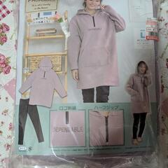 (新品)シャギーハーフジップスーツ[中桃 L]の画像