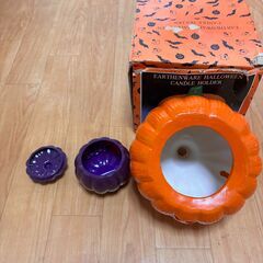 ハロウィン キャンドルホルダーなど（今年のハロウィンパーティにどうぞ）の画像