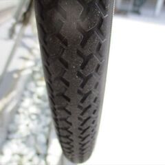 E438　★　13800円★整備済み 中古子供自転車 BS　リコリーナ　ベージュ【24インチ 】の画像