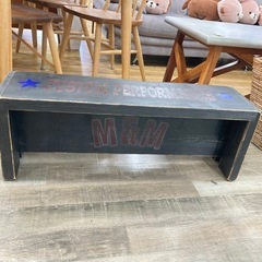 【トレファク高槻店】取りに来られる方限定！Ｍ＆Ｍ FURNITURE(エム＆エムファニチャー）のウッドベンチご紹介です！の画像
