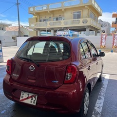 ２７年　マーチ　走行９万キロ台車検込み　クーラー効きますの画像