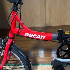 DUKATI20インチ自転車　6段変速　折りたたみ式の画像