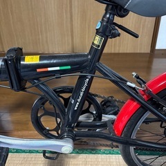 DUKATI20インチ自転車　6段変速　折りたたみ式の画像