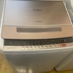 ⭐️人気⭐️2018年製 HITACHI 8kg洗濯乾燥機 BW-V80C ビートウォッシュ ナイアガラ洗浄 自動おそうじ機能 No.6887 KEの画像