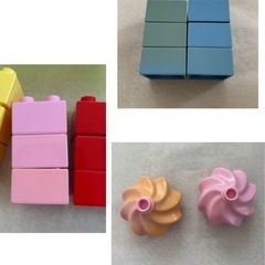 レゴデュプロ+ケーキセット合計278ピースの画像