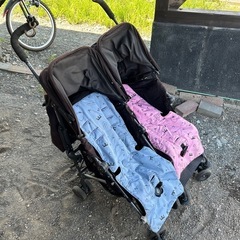 2輪ベビーカーの画像