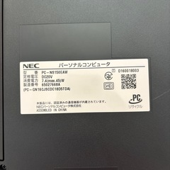 ジャンク品　ノートパソコンの画像