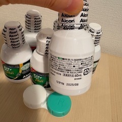 新品未使用　オプティフリーplus コンタクトの洗浄液の画像