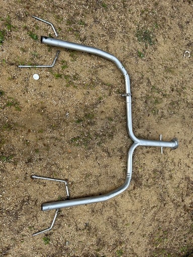 130系　マークx ワンオフ　リヤ　ストレートマフラー