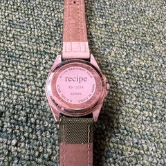 recipe 腕時計の画像