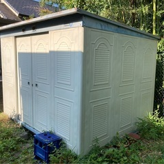 お値段相談可能！ヨドコウ 大型 物置 スチール 鍵あり！の画像