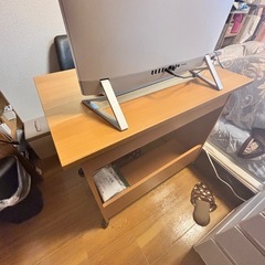 パソコンデスク(キャスター付き)の画像