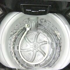 洗濯機 6.0㎏ 2023年 アイリスオーヤマ IAW-T605BL ブラック 全自動洗濯機 札幌市厚別区 厚別店の画像