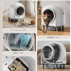 自動猫トイレ　100Lの画像