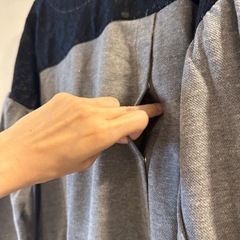 マタニティ　ジーンズ　授乳ワンピース　ストッキングの画像
