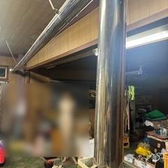 サンポットKSH-5BS-SK2 ストーブ 煙突式 中古 引き取り限定の画像