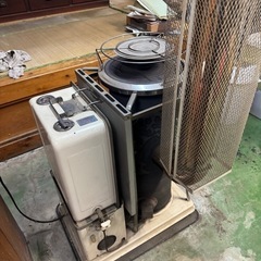 サンポットKSH-5BS-SK2 ストーブ 煙突式 中古 引き取り限定の画像