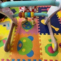 うちの赤ちゃん世界一 (R) スマート知育ジム&ウォーカー ベビージム ミッキー 背負うやつの画像