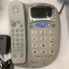 0818-111 シャープ　電話機の画像