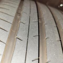 クラウン セダン 純正ホイール　ブラックパッケージ 20×8.5J+30 5H-120 DUNLOP e.SPORT MAXX 245/45R20　24年製バリ山　美品 　の画像