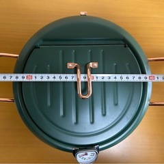 温度計付き天ぷら鍋の画像