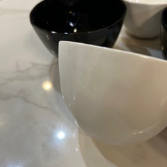 🎶白黒4個組うつわ贈答品🎶の画像
