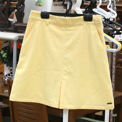 epicure ゴルフウエア 152-74240 スカート レディース Mサイズ イエロー系 インナーなしスカート 札幌市 清田区 平岡の画像