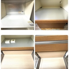 🌈パモウナ キッチンボード 食器棚 上下分割可能 お返事＆ご来店早い方‼️優先‼️ の画像