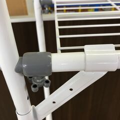【ジャングルジャングル深井店】洗濯ラック　ホワイト　収納　便利　家具　洗濯機　堺市　中区　深井　【FU2614】の画像