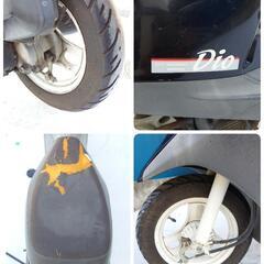 お話中❣️HONDA ディオ DIO AF18 2スト バイク 原付 50cc 現状品 不動車の画像