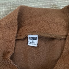 ユニクロフリースメンズＳの画像