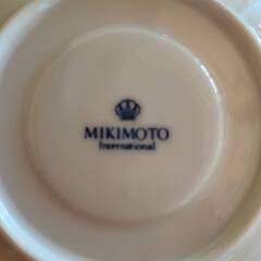 MIKIMOTOコーヒーカップ＆ソーサーペアの画像